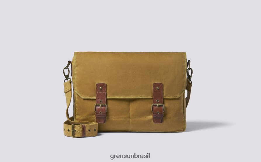 unissex Grenson caqui bolsa carteiro acessórios 04NFHP510