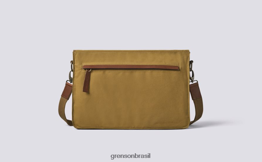 unissex Grenson caqui bolsa carteiro acessórios 04NFHP510