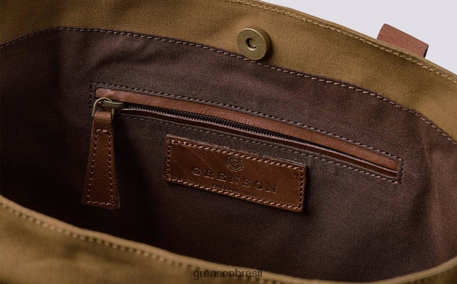 unissex Grenson caqui sacola acessórios 04NFHP512