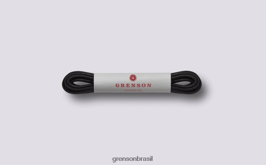 unissex Grenson preto cadarços acessórios 04NFHP432