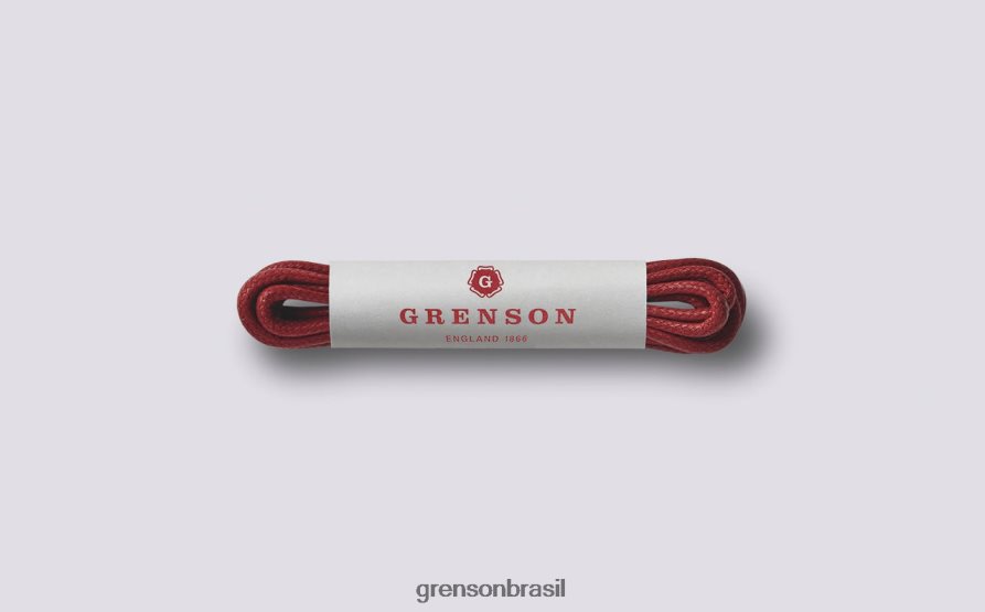 unissex Grenson vermelho cadarços acessórios 04NFHP438