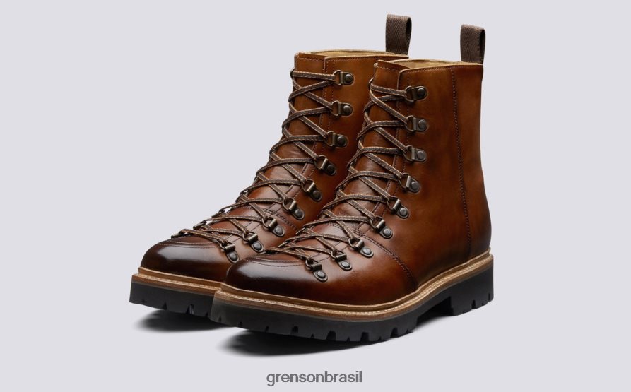 homens Grenson bronzeado brady botas 04NFHP2
