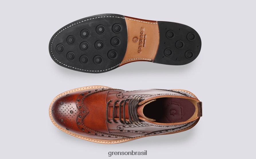 homens Grenson bronzeado fred botas 04NFHP33