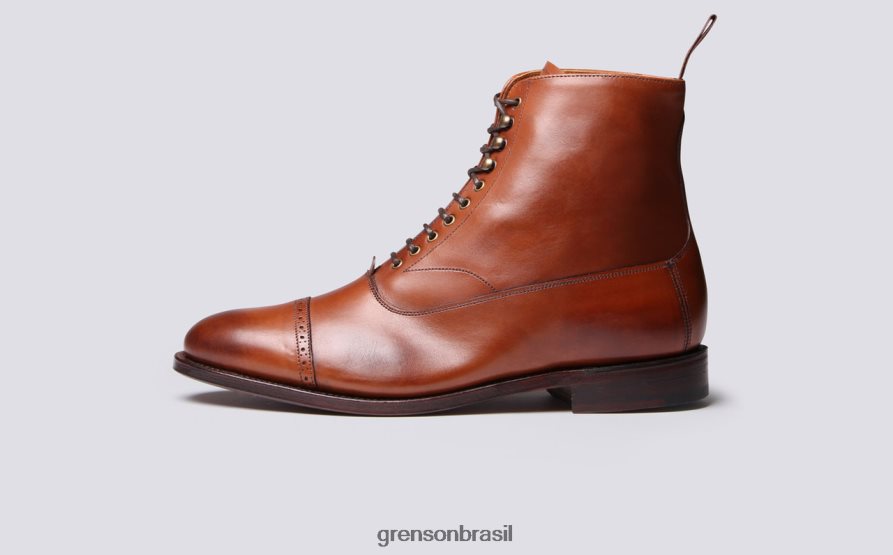 homens Grenson conhaque balmoral botas 04NFHP5