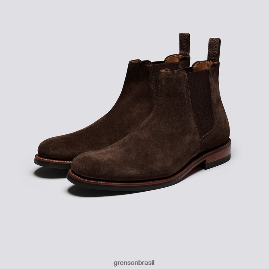 homens Grenson marrom escuro declan botas 04NFHP47