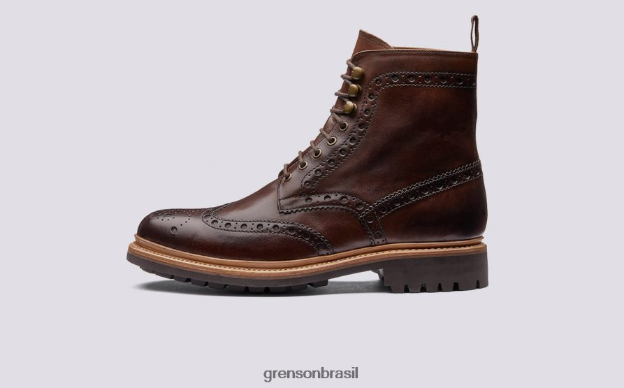 homens Grenson marrom escuro fred botas 04NFHP1