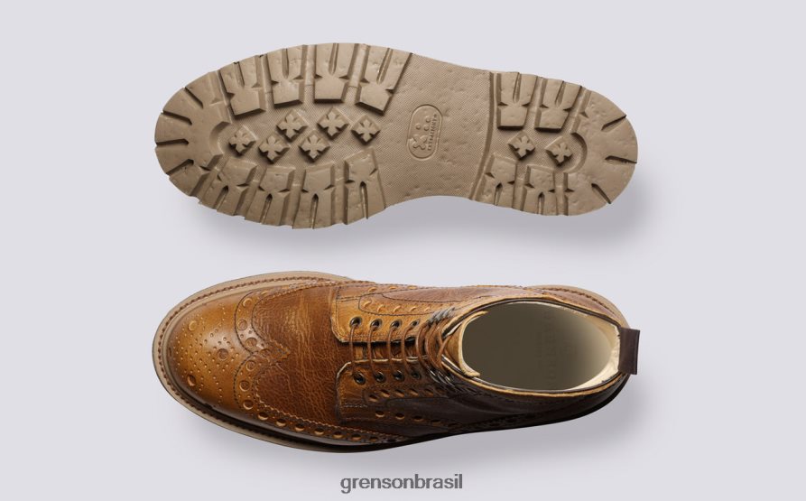 homens Grenson marrom fred botas 04NFHP28