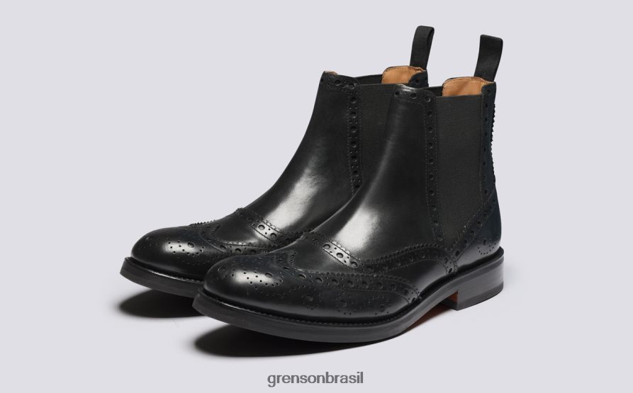 homens Grenson preto Rafael botas 04NFHP56