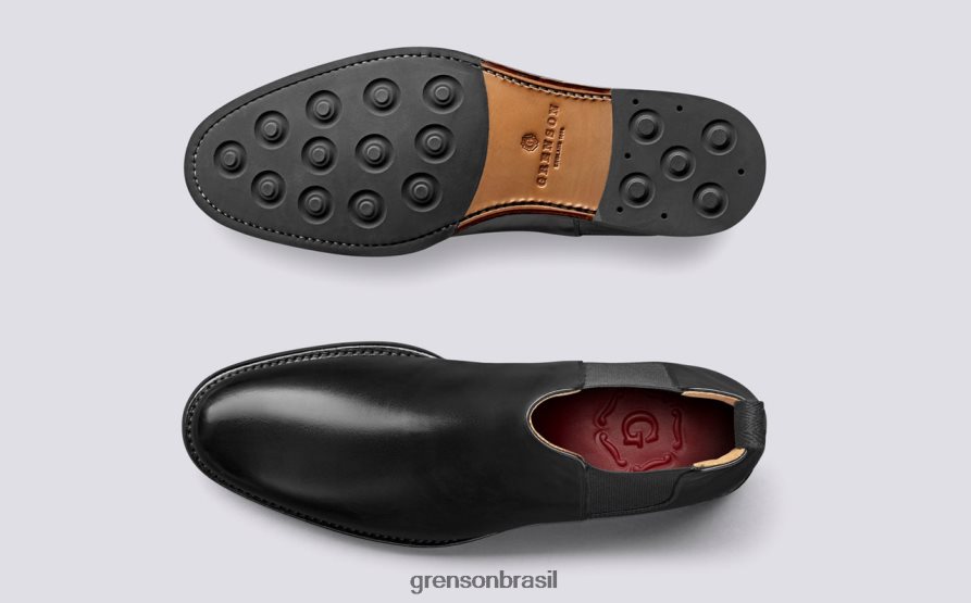 homens Grenson preto declan botas 04NFHP4