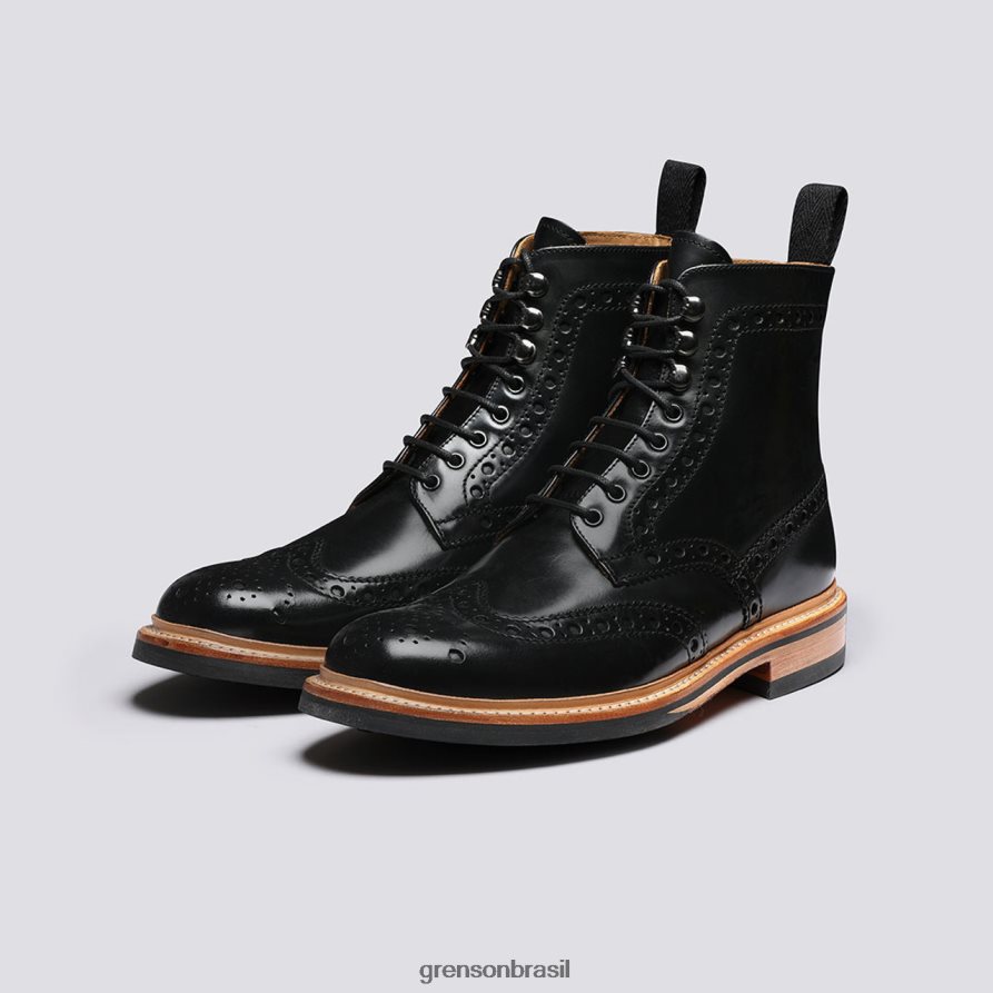 homens Grenson preto fred botas 04NFHP16