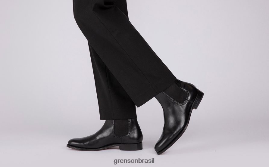 homens Grenson preto howard botas 04NFHP60