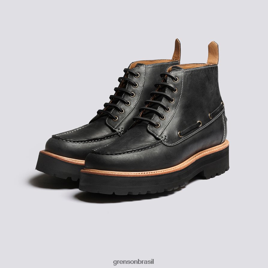 homens Grenson preto leste botas 04NFHP24