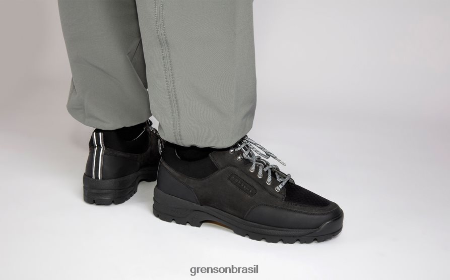 homens Grenson preto tênis 54 botas 04NFHP62