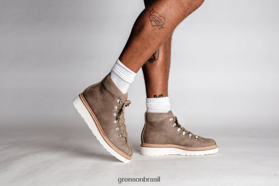 homens Grenson taupe bobby botas 04NFHP46