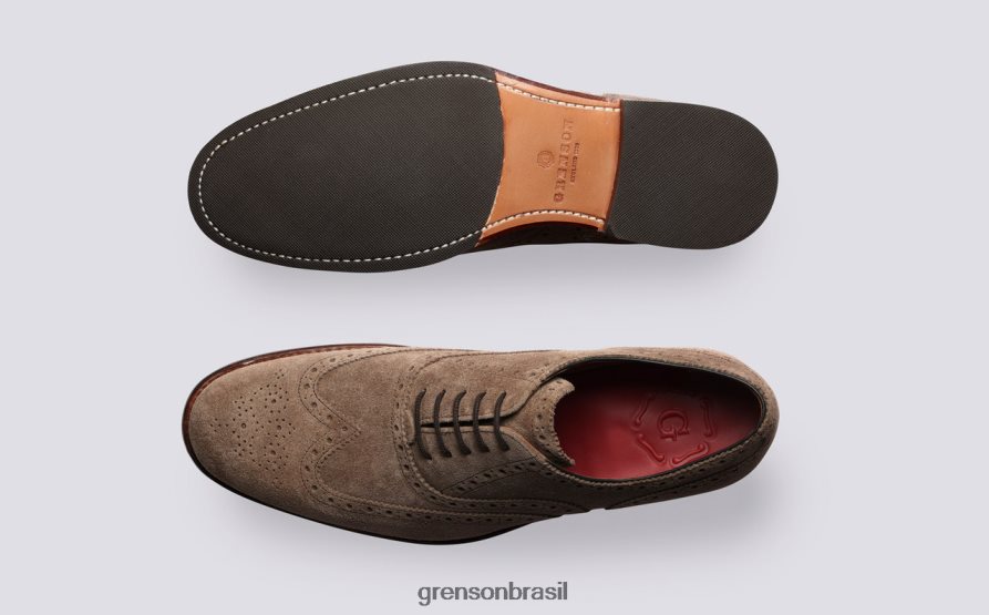 homens Grenson Brigadeiro Dylan sapatos brogues 04NFHP120