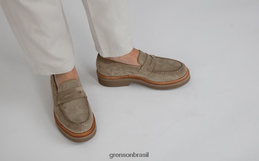 homens Grenson areia Peter mocassins 04NFHP135