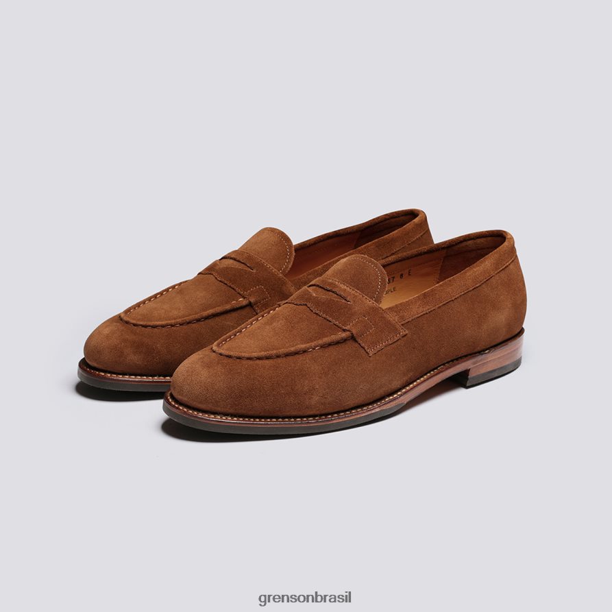 homens Grenson caramelo lloyd mocassins 04NFHP142