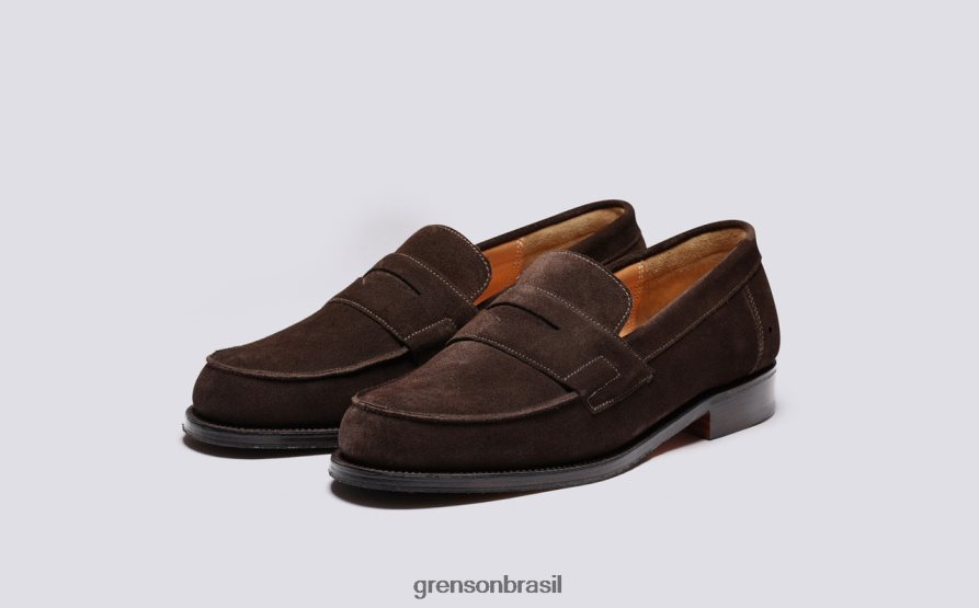 homens Grenson carvalho queimado epsom mocassins 04NFHP128