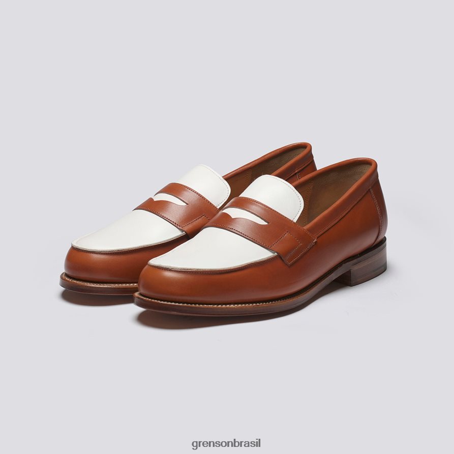 homens Grenson conhaque epsom mocassins 04NFHP127