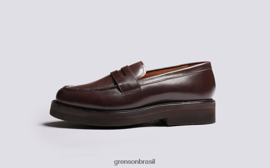 homens Grenson marrom Peter mocassins 04NFHP136