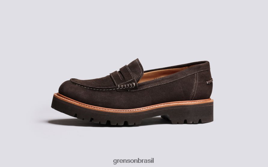 homens Grenson turfa Walt mocassins 04NFHP138