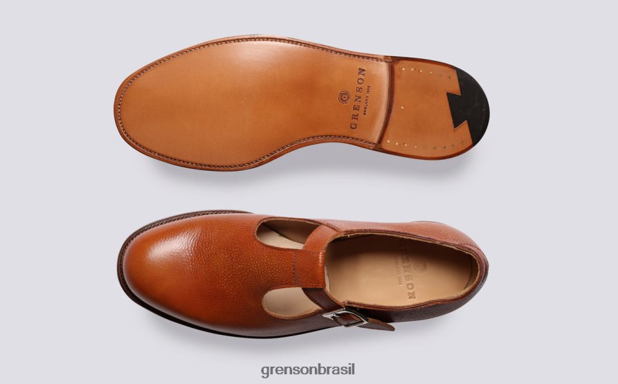 homens Grenson bronzeado marilebone sandálias 04NFHP229