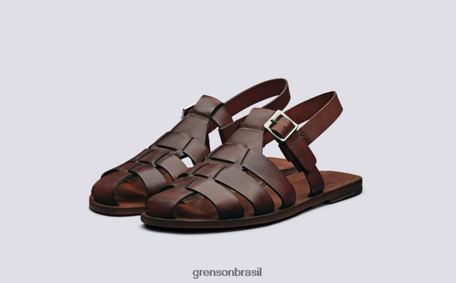 homens Grenson bronzeado quincy sandálias 04NFHP221