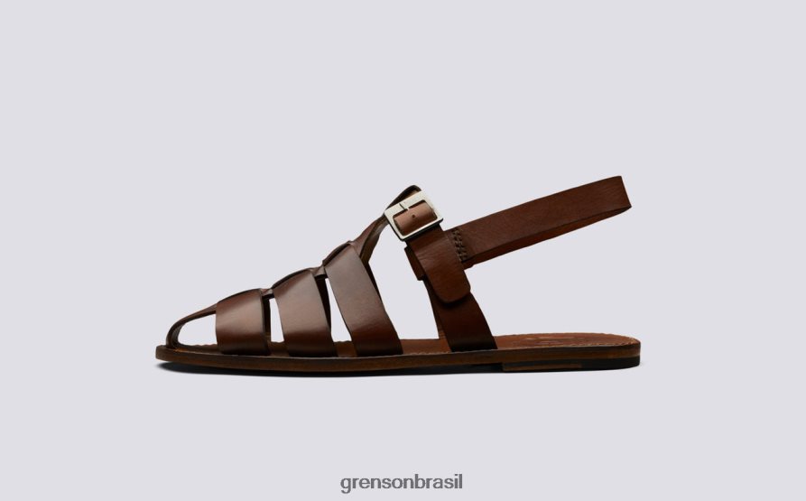 homens Grenson bronzeado quincy sandálias 04NFHP221