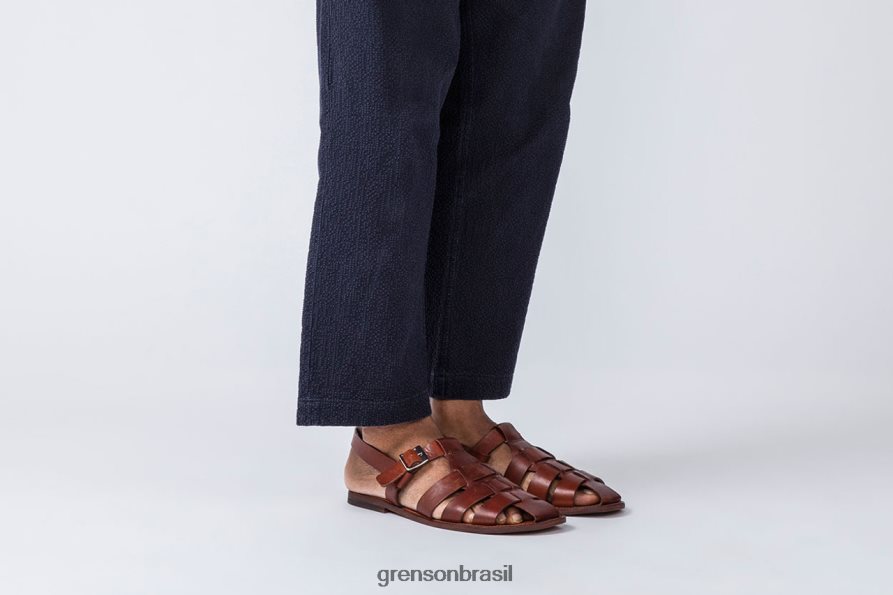 homens Grenson bronzeado quincy sandálias 04NFHP221