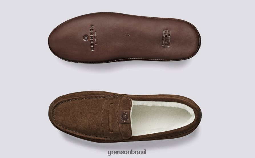 homens Grenson charuto astuto sandálias 04NFHP210