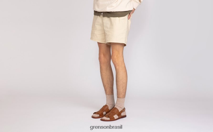 homens Grenson gengibre polido Wiley 3 sandálias 04NFHP226