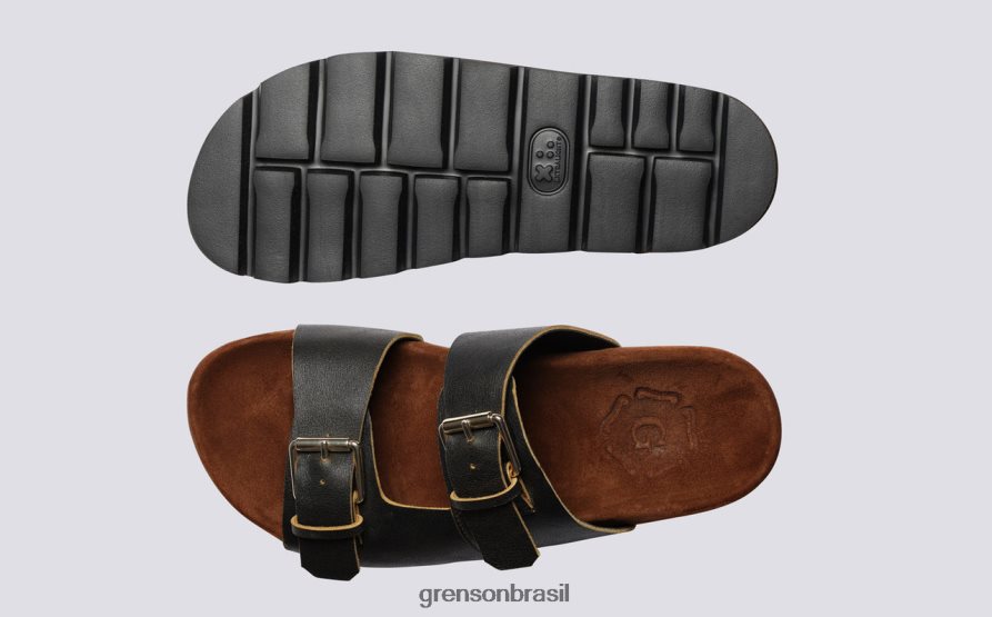 homens Grenson marrom florim sandálias 04NFHP216