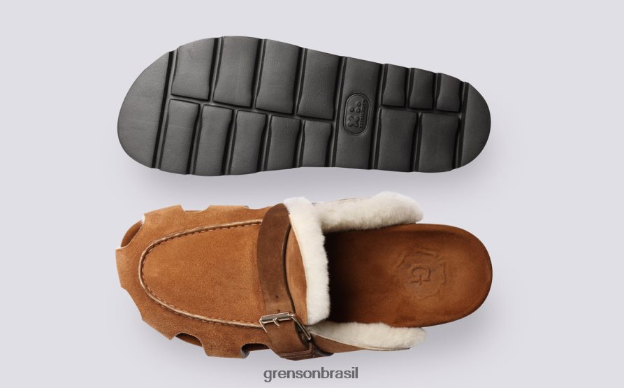 homens Grenson marrom vale sandálias 04NFHP211