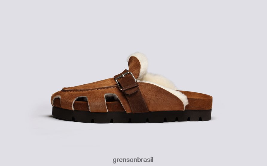 homens Grenson marrom vale sandálias 04NFHP211