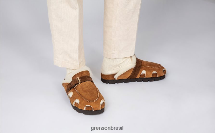 homens Grenson marrom vale sandálias 04NFHP211