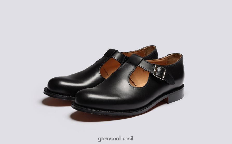 homens Grenson preto marilebone sandálias 04NFHP230