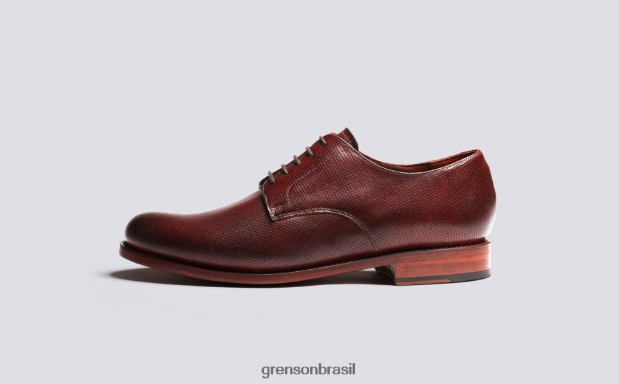 homens Grenson bronzeado curto sapatos de derby 04NFHP145