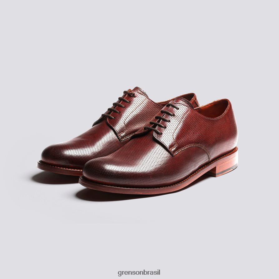 homens Grenson bronzeado curto sapatos de derby 04NFHP145