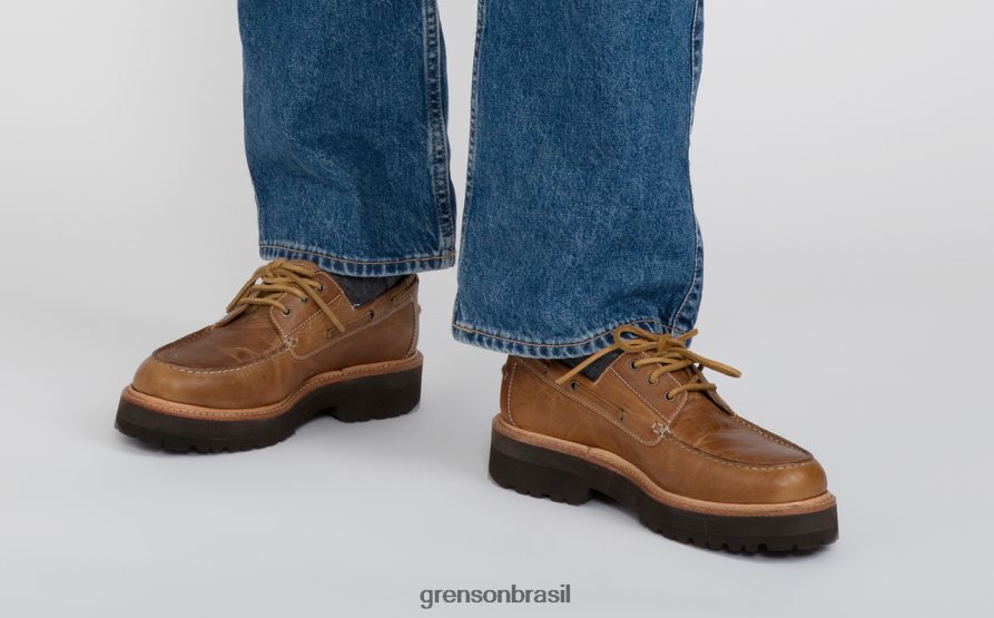 homens Grenson natural dempsey sapatos de derby 04NFHP151