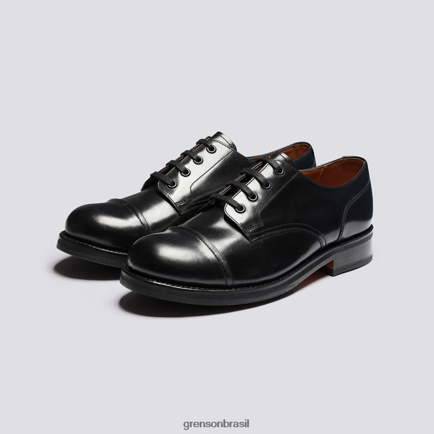 homens Grenson preto keith sapatos de derby 04NFHP163