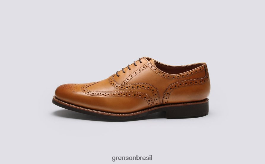 homens Grenson bronzeado Dylan sapatos formais 04NFHP79