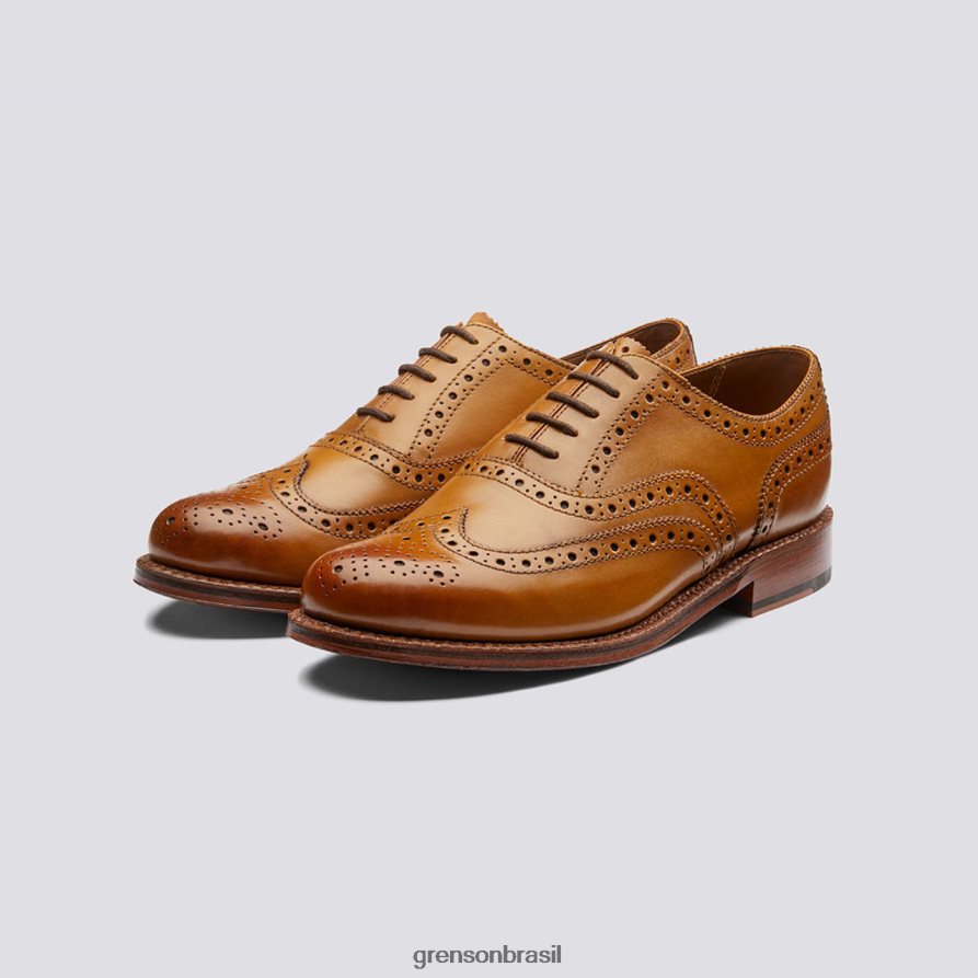 homens Grenson bronzeado Stanley sapatos formais 04NFHP99