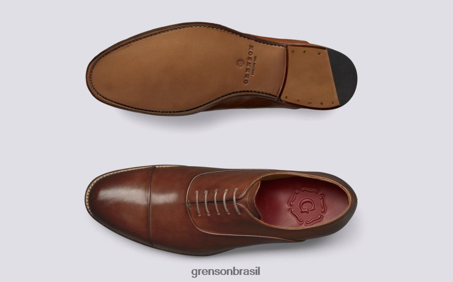 homens Grenson bronzeado bert sapatos formais 04NFHP70