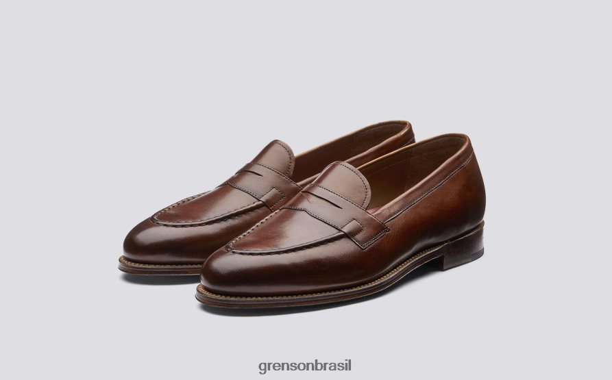 homens Grenson bronzeado lloyd sapatos formais 04NFHP87