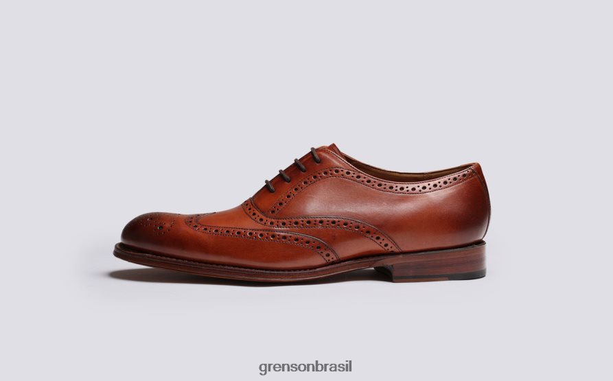 homens Grenson bronzeado lutero sapatos formais 04NFHP90