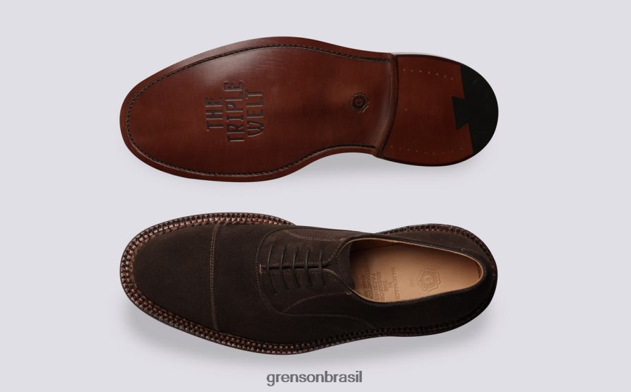 homens Grenson carvalho queimado gresham sapatos formais 04NFHP84