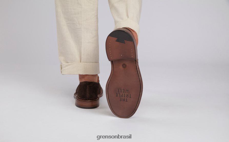 homens Grenson carvalho queimado gresham sapatos formais 04NFHP84