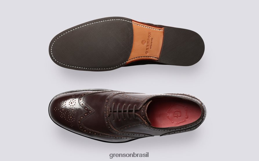 homens Grenson marrom Dylan sapatos formais 04NFHP80