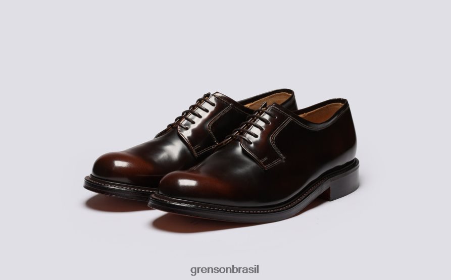 homens Grenson marrom escuro camden sapatos formais 04NFHP74