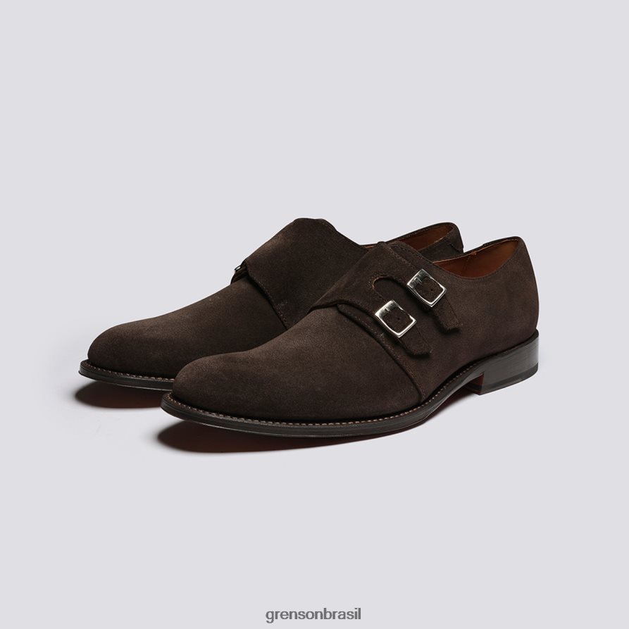 homens Grenson marrom escuro sótão sapatos formais 04NFHP101